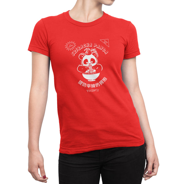 Sriracha Panda Women's Tshirt