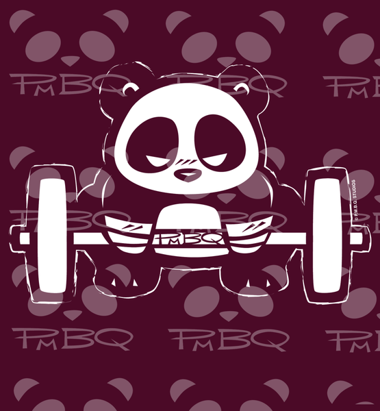 Deadlift Panda Women's T-Shirt