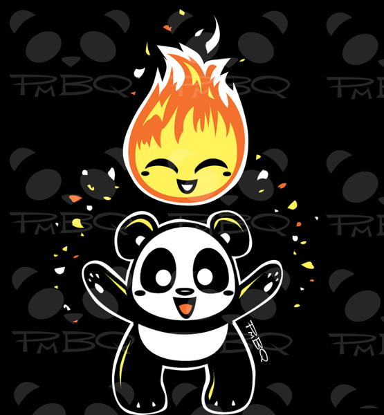 Fireball Panda Women's T-shirt
