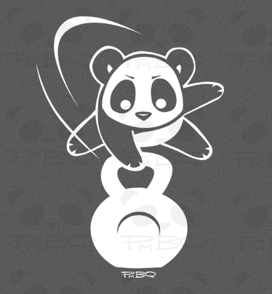 Kettlebell Panda Women's T-shirt