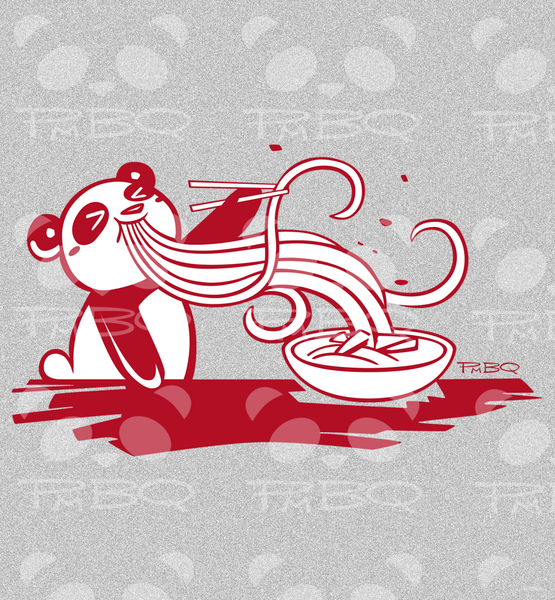 Super Noodles Ramen Panda Youth T-Shirt