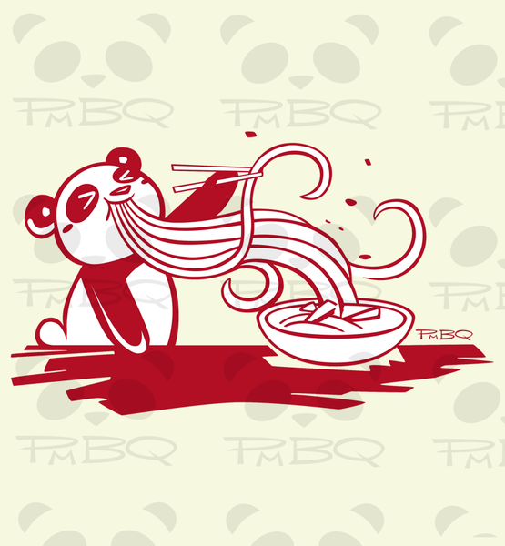 Super Noodles Ramen Panda Women's T-Shirt