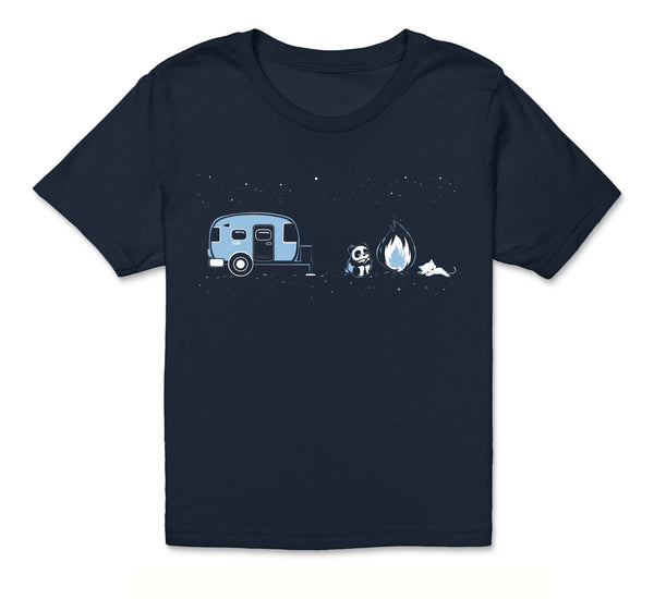 Camping Panda Youth T-Shirt