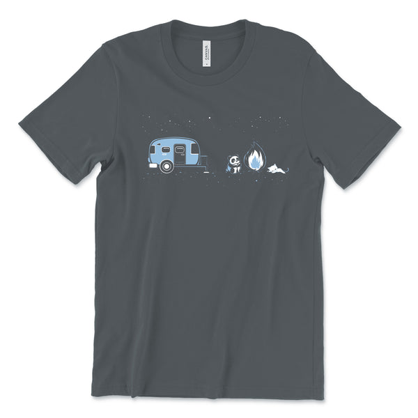 Camping Panda Men's/Unisex T-Shirt