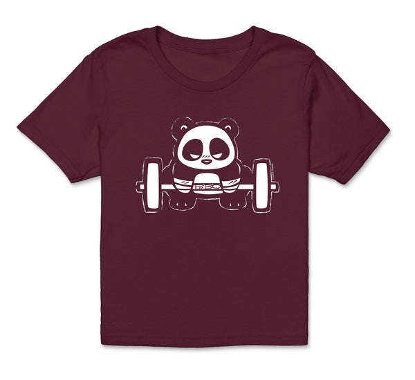 Deadlift Panda Youth T-Shirt