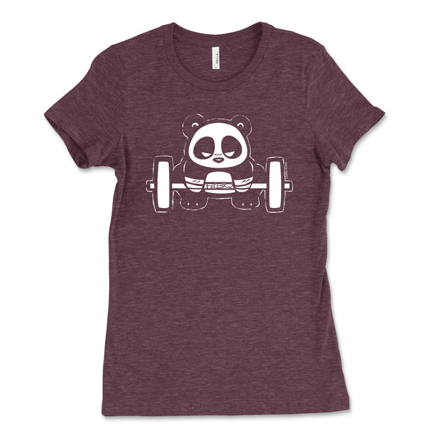 Deadlift Panda Women's T-Shirt