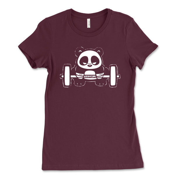 Deadlift Panda Women's T-Shirt