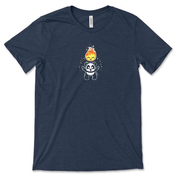 Fireball Panda Men's/Unisex T-shirt