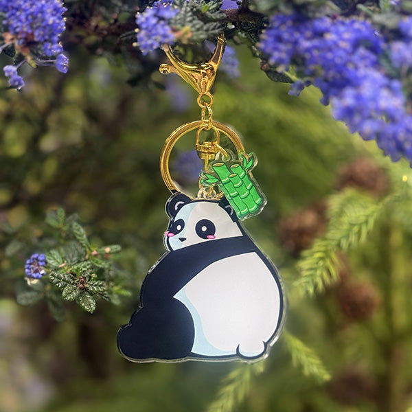 Big Butt Panda Keychain
