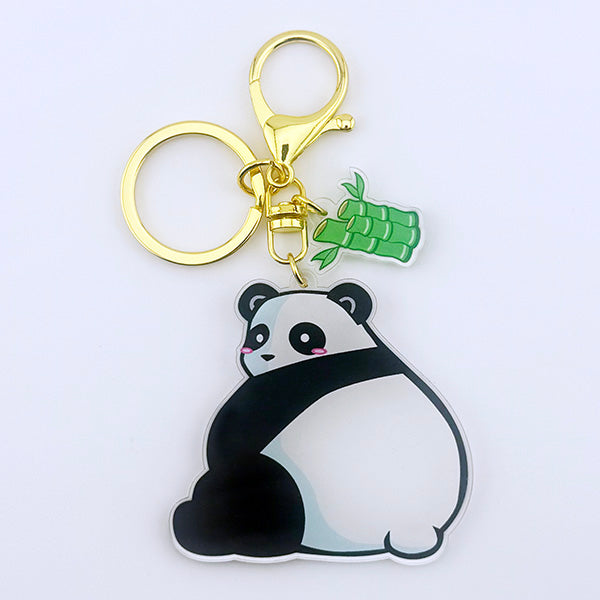 Big Butt Panda Keychain