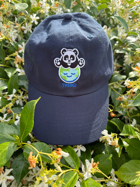 Panda &hearts; Earth Embroidered Baseball Cap