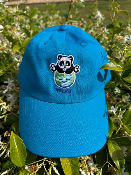 Panda &hearts; Earth Embroidered Baseball Cap