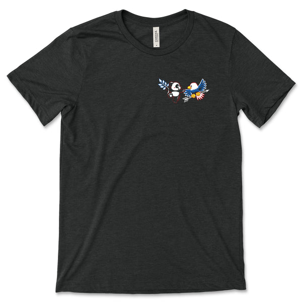 Panda + Eagle Men's/Unisex T-Shirt