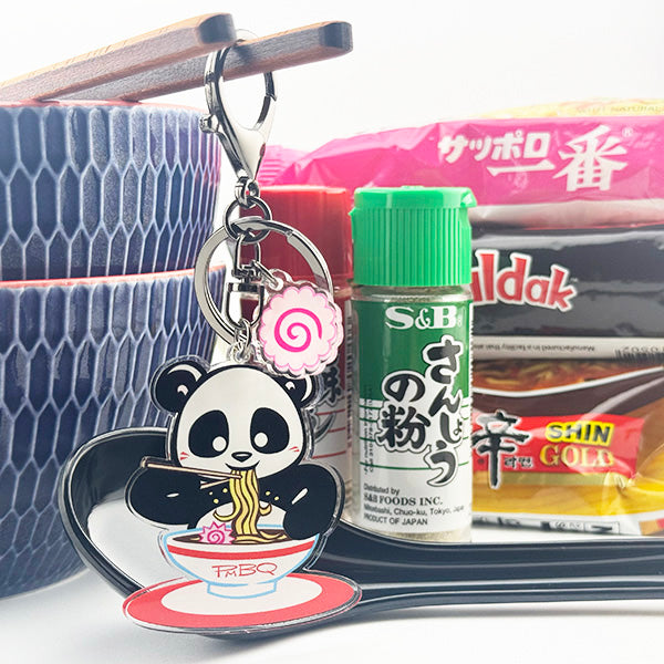 Ramen Panda Keychain