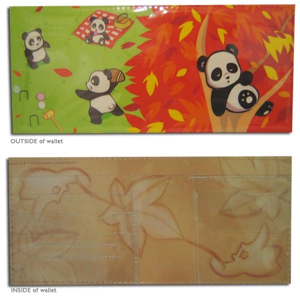 Wallet - Autumn Panda Park