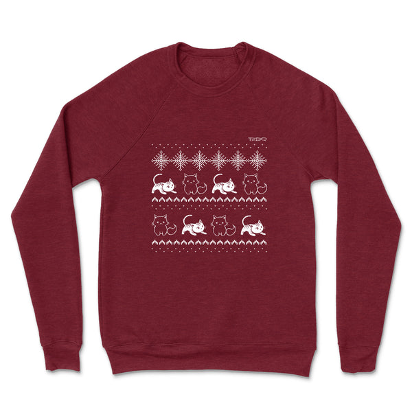 Cute Winter Cats Eco-Fleece Sweatshirt