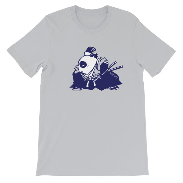 Samurai Panda Blue Men's/Unisex T-Shirt