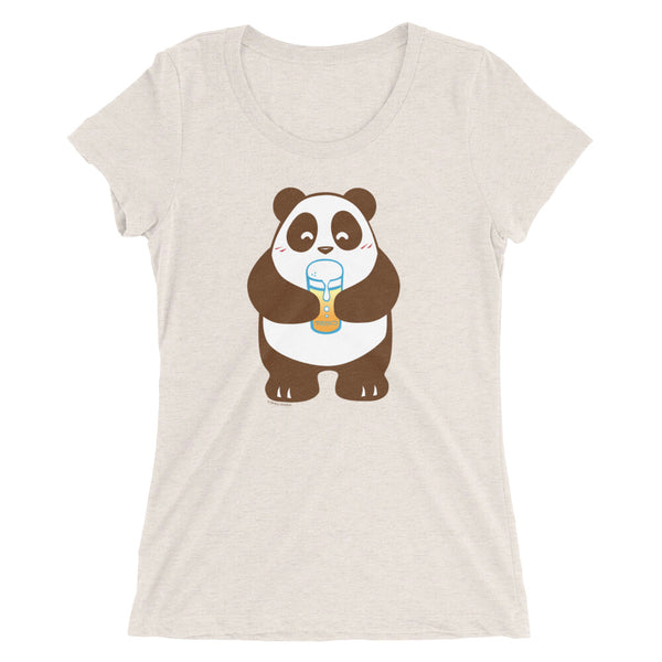 Sparkling Apple Juice Panda Women's T-shirt