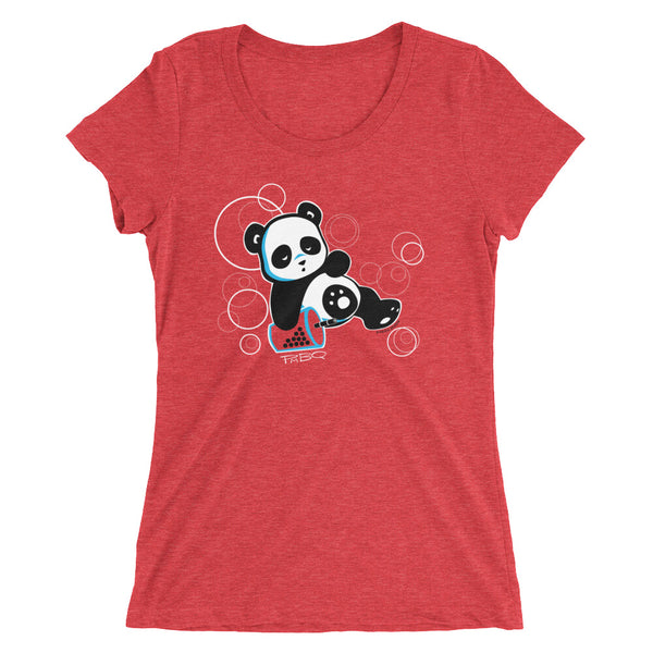 Sleepy Boba Panda v.2 Women's T-shirt