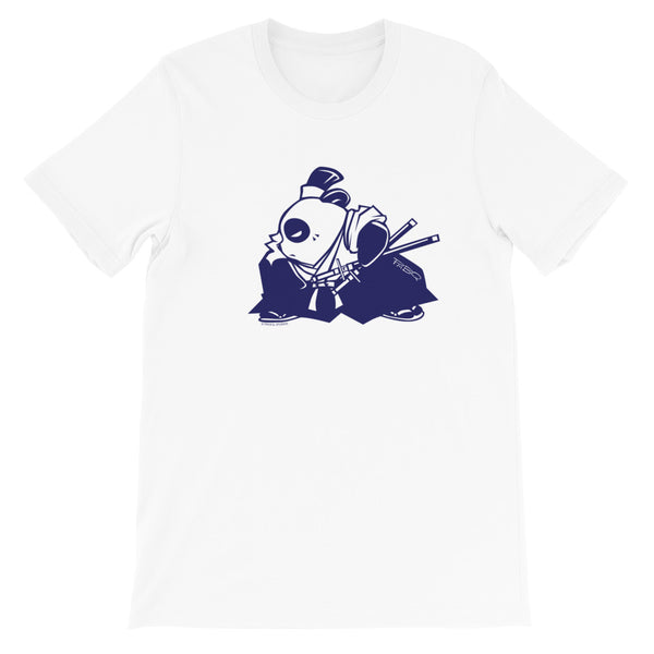 Samurai Panda Blue Men's/Unisex T-Shirt