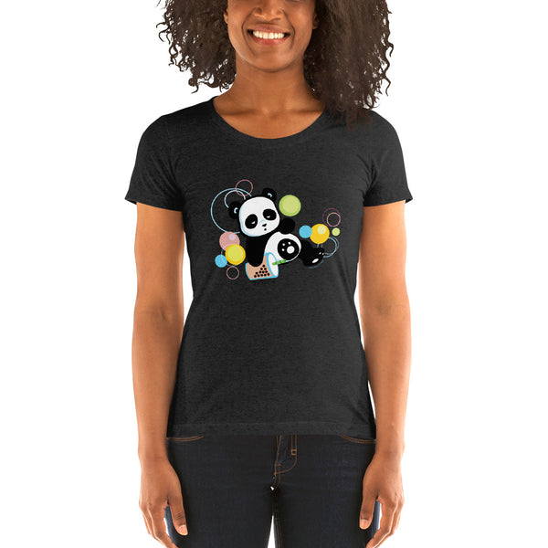 Sleepy Boba Panda Women's T-shirt