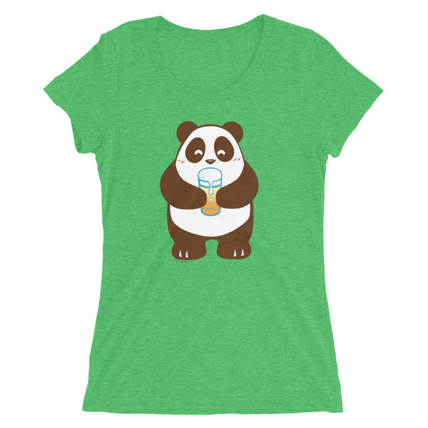 Sparkling Apple Juice Panda Women's T-shirt
