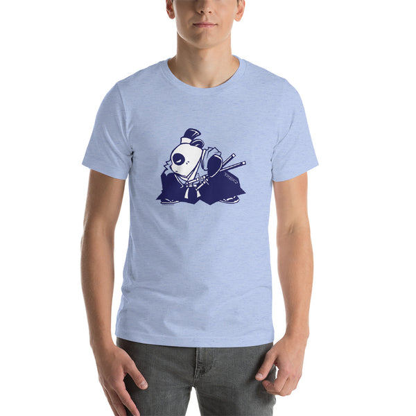 Samurai Panda Blue Men's/Unisex T-Shirt