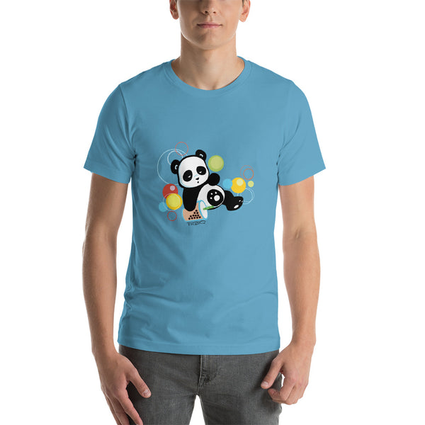 Sleepy Boba Panda Men's/Unisex T-Shirt