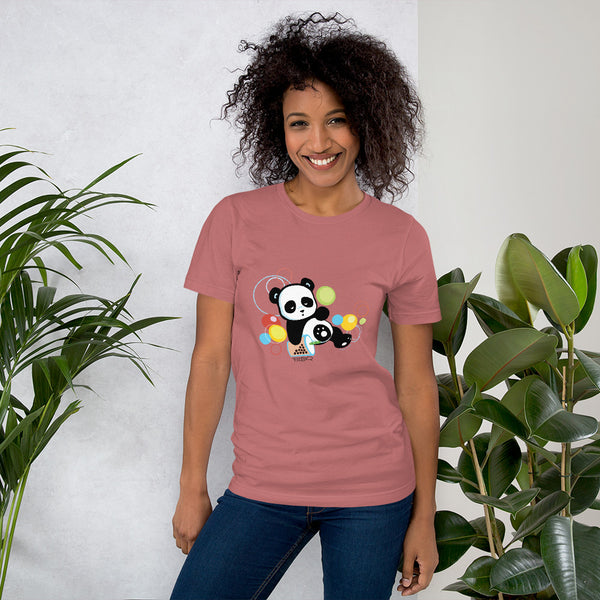 Sleepy Boba Panda Men's/Unisex T-Shirt