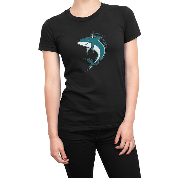 San Jose Shark x Ninja Panda v.2 Women's T-shirt