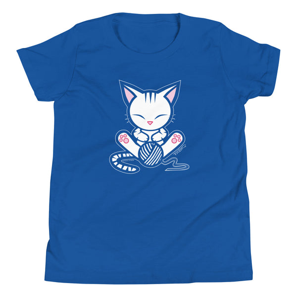 Stripe the Kitten Youth Short Sleeve T-Shirt